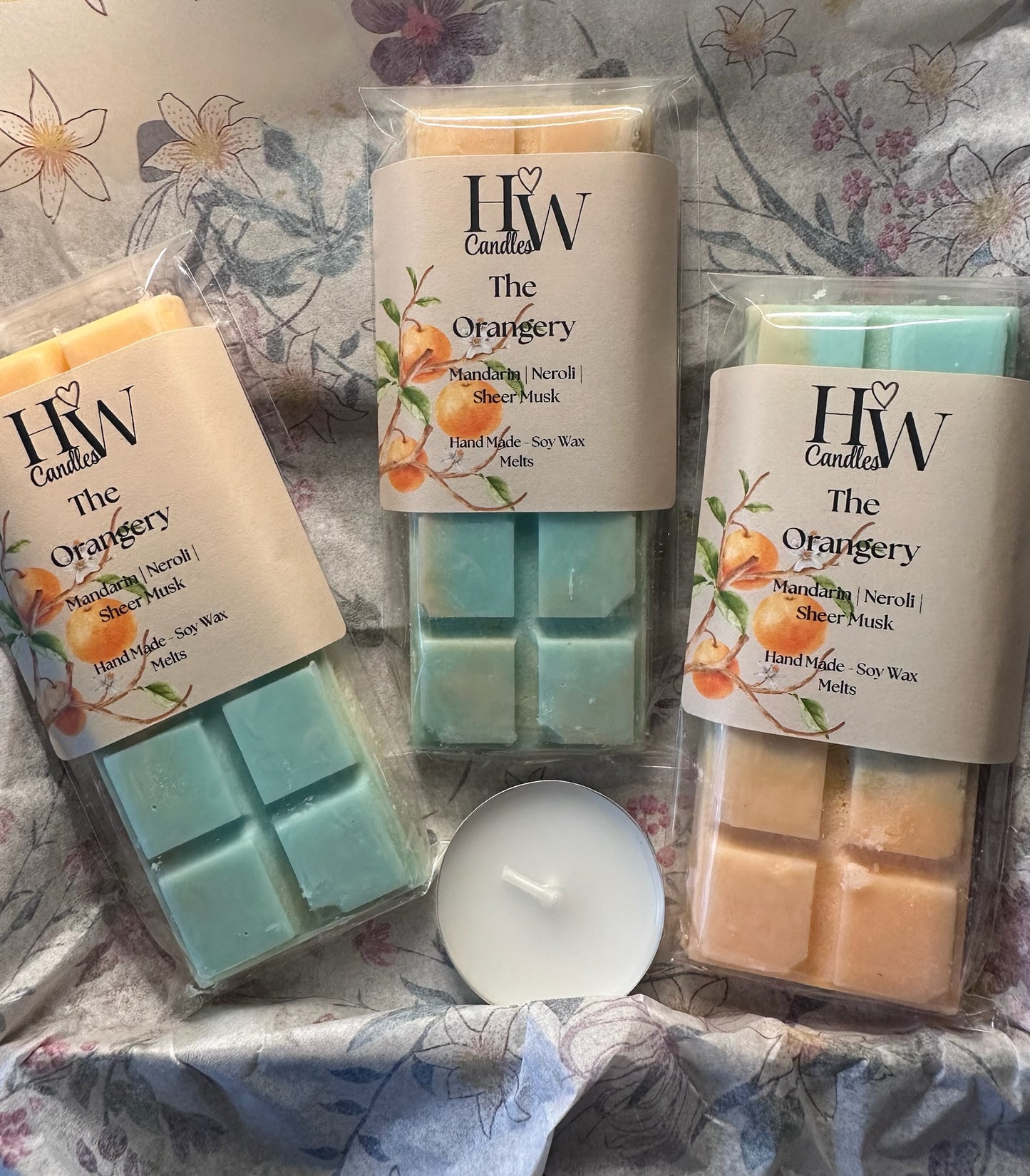 The Orangery Luxury Soy Wax Snap Bar