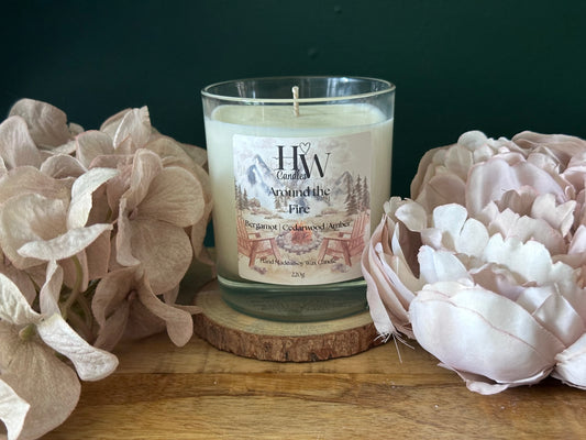 Around the Fire Luxury Soy Wax Candle