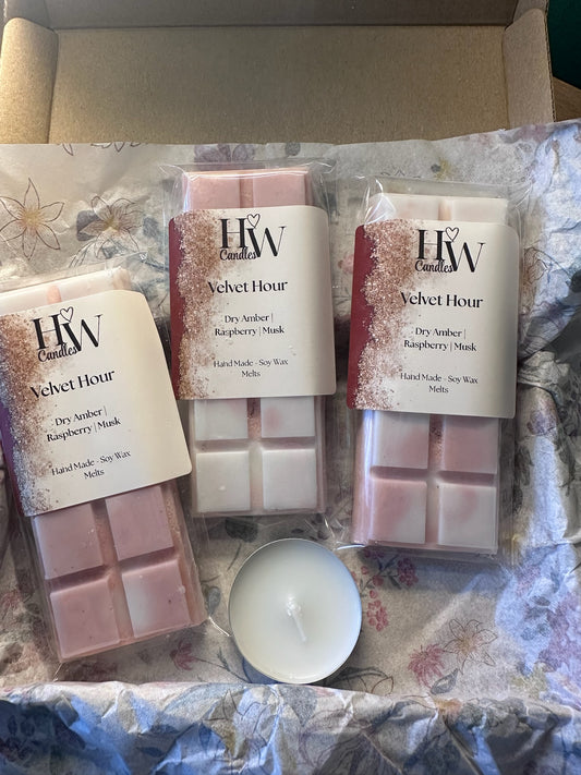 Velvet Hour Luxury Soy Wax Snap Bar