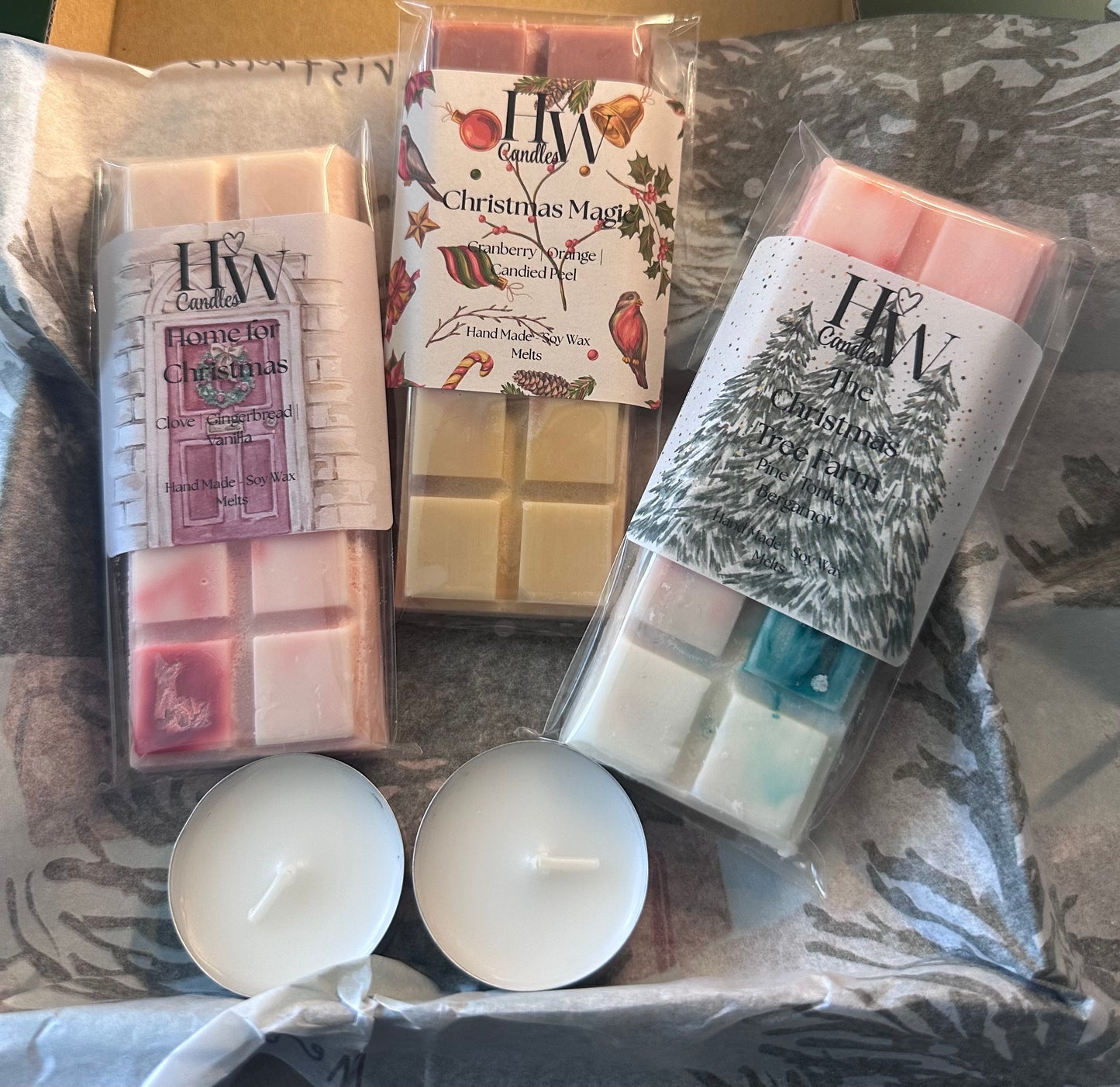 Christmas Tree Farm - Luxury Soy Wax Snap Bars