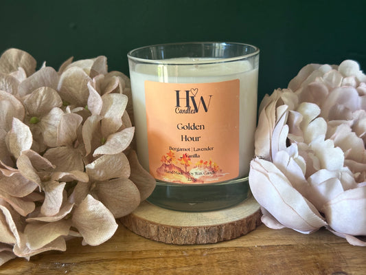 Golden Hour Luxury Soy Wax Candle