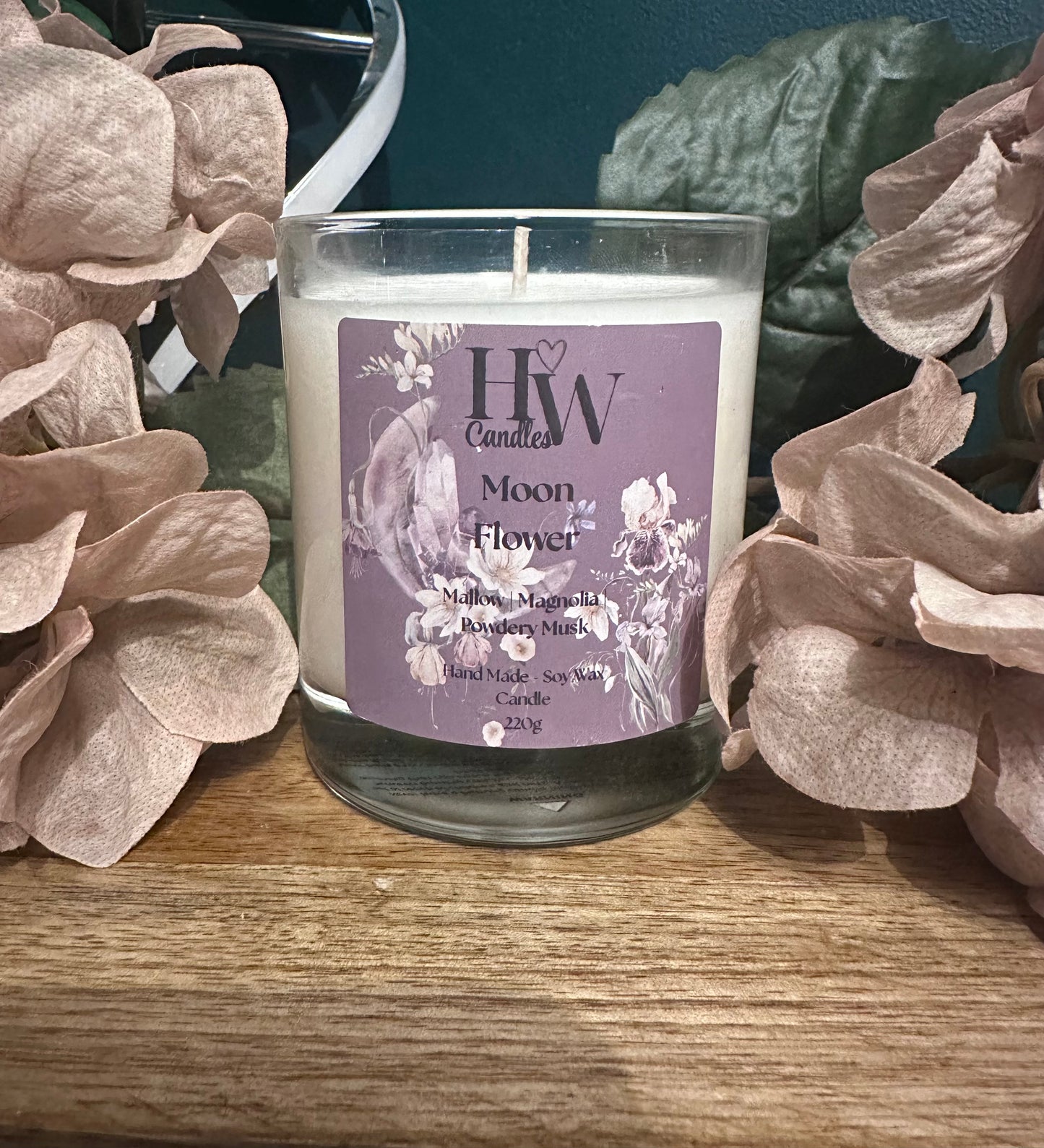 Moon Flower Luxury Soy Wax Candle